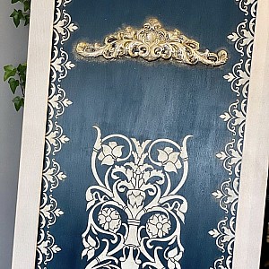 Трафарет - Сады Семирамиды - Фотография интерьере 10