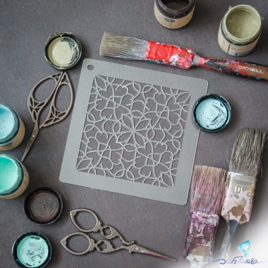 Трафарет - Кружево Трафарет - Кружево