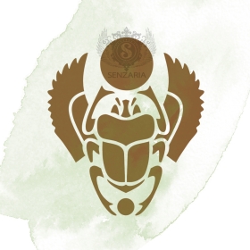 Трафарет - Скарабей