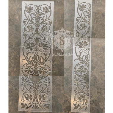 Трафарет - Сады Семирамиды